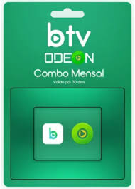Recarga btv +odeon mensal