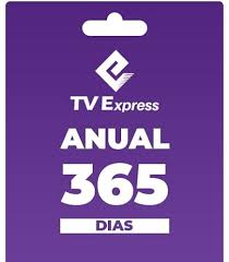 Recarga Tv express anual