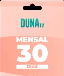 Recarga duna tv mensal