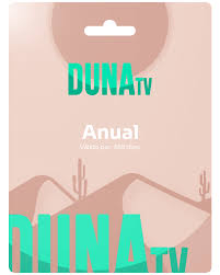 Recarga duna tv anual